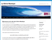 Tablet Screenshot of greve-nautique.ch